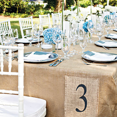 Chic Table Toppers